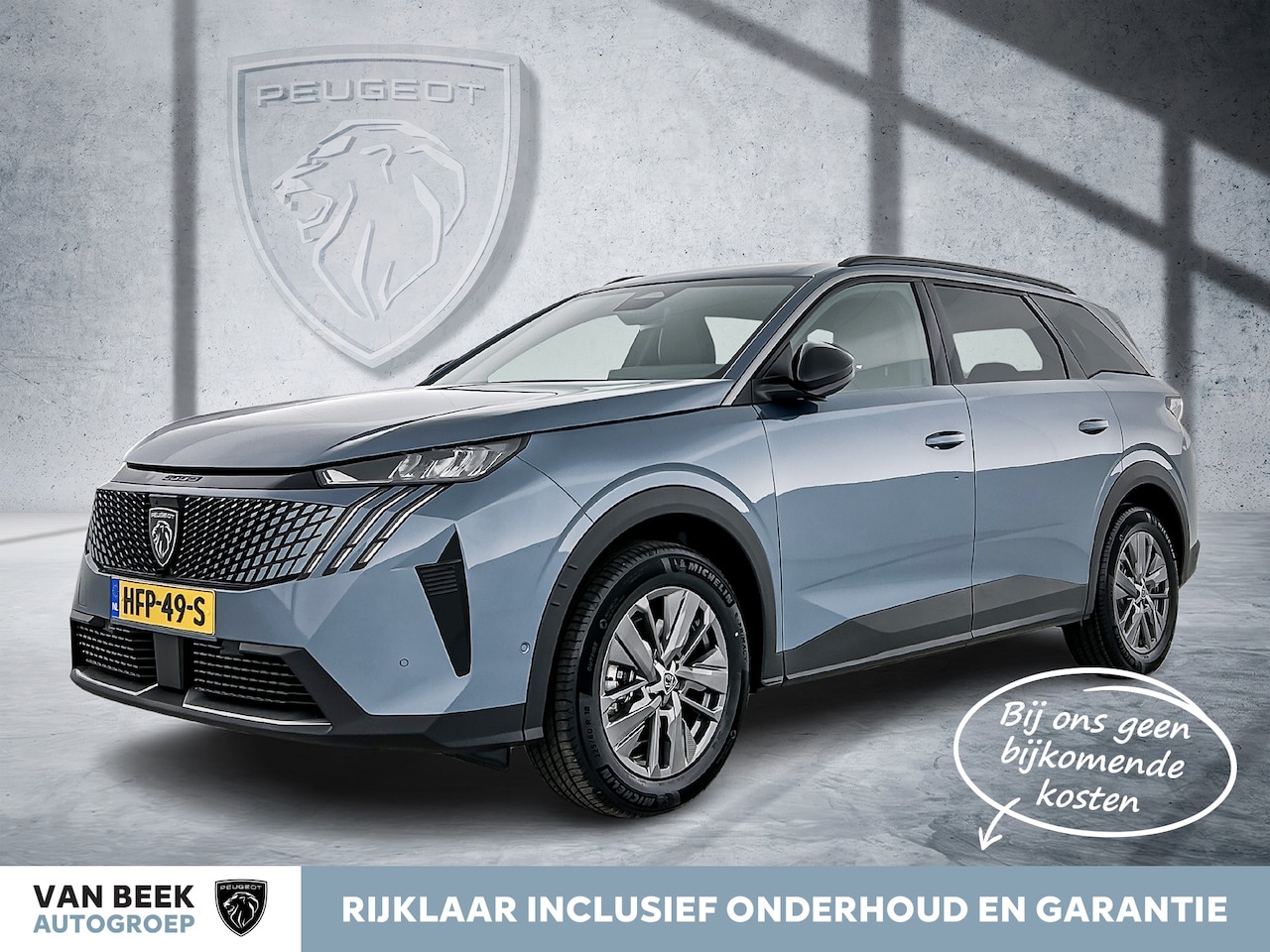 Peugeot 5008 - Hybrid 136pk Automaat Allure Adaptieve Cruise Control | Parkeercamera voor en achter| - AutoWereld.nl
