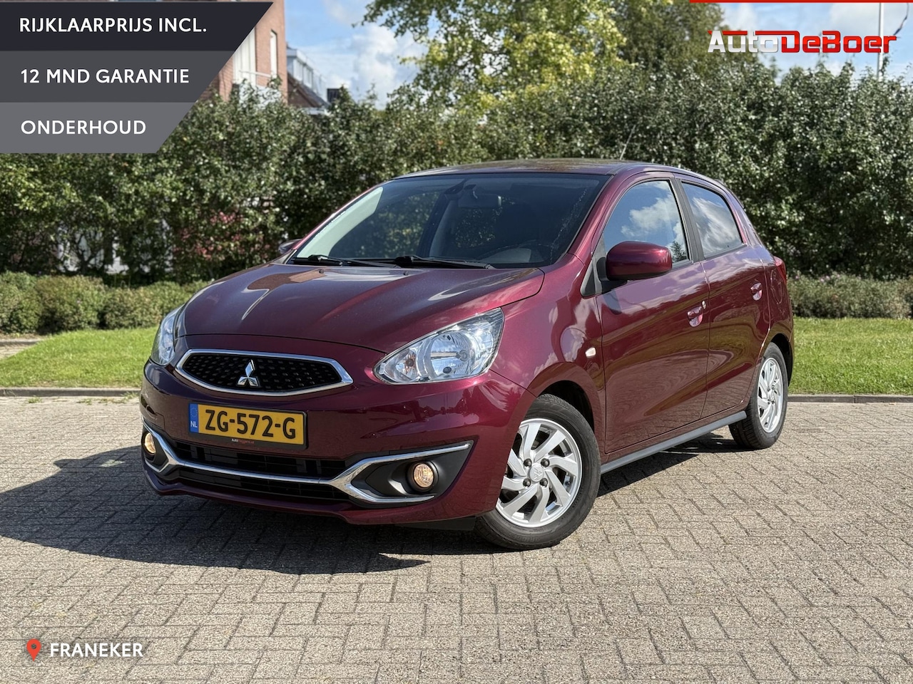 Mitsubishi Space Star - 1.0 Active Airco | Navi | Trekhaak | 2e eigenaar - AutoWereld.nl