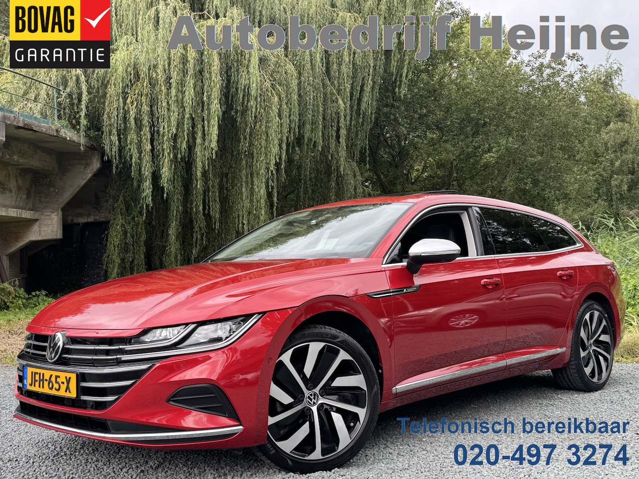 Volkswagen Arteon Shooting Brake - 218PK [PHEV] ELEGANCE BUSINESS+ LEDER/HEAD-UP/PANORAMADAK - AutoWereld.nl