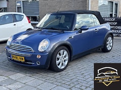 MINI Cabrio - 1.6 Cooper Chili leuke cabrio weinig km nap