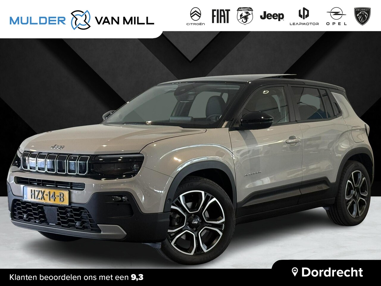 Jeep Avenger - Summit EV 54kWh 156pk | PANO | LEDER | STOELVERW. | MASSAGE | NAVI | CAMERA - AutoWereld.nl