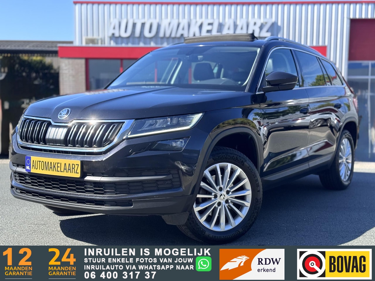 Skoda Kodiaq - 1.5 TSI Style Business 7p. PANO CAM SFEER KEYLESS - AutoWereld.nl