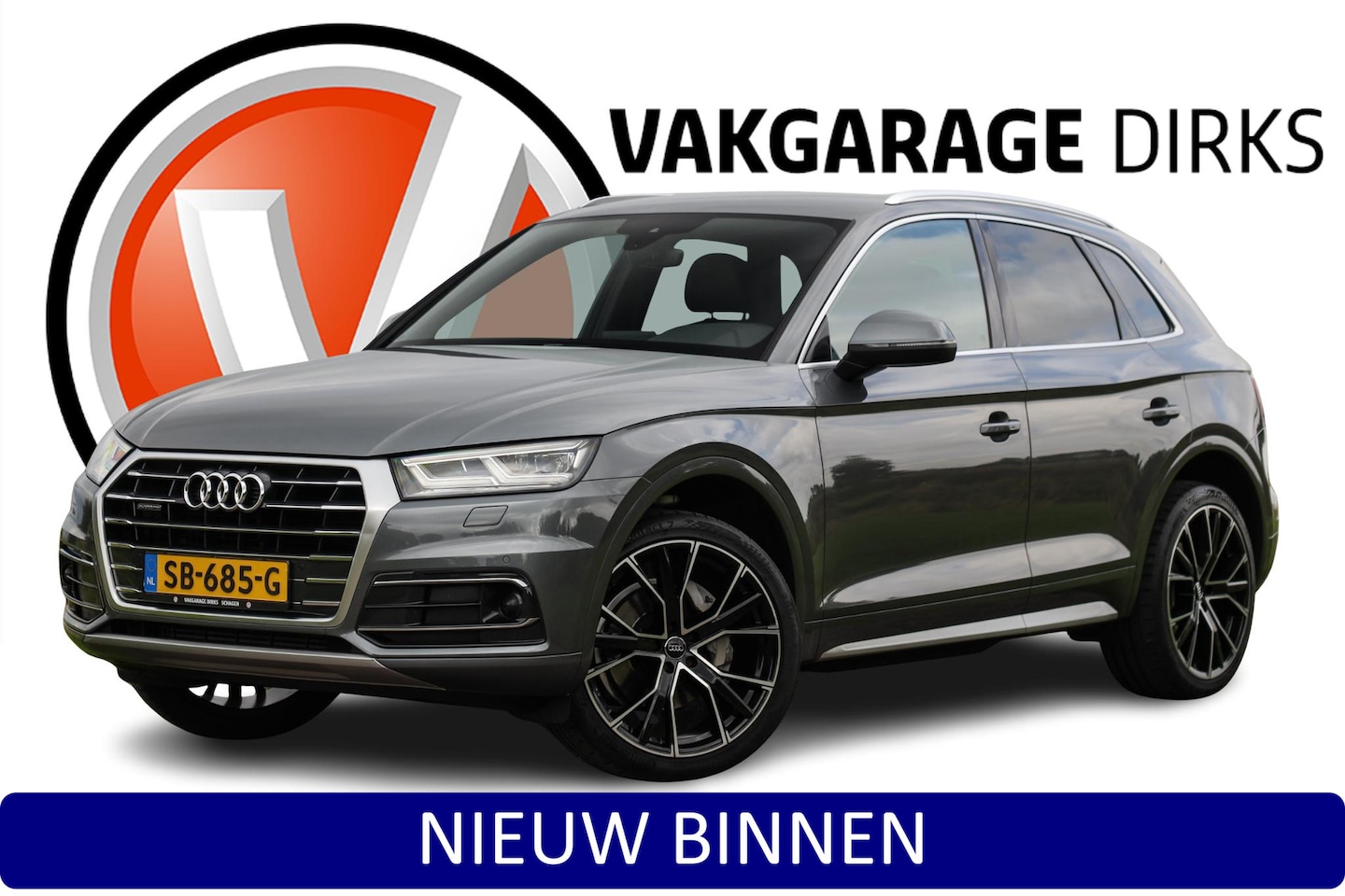 Audi Q5 - 2.0 TFSI Quattro Pro Line + ✅ Full LED ✅ ACC ✅ Virtual - AutoWereld.nl