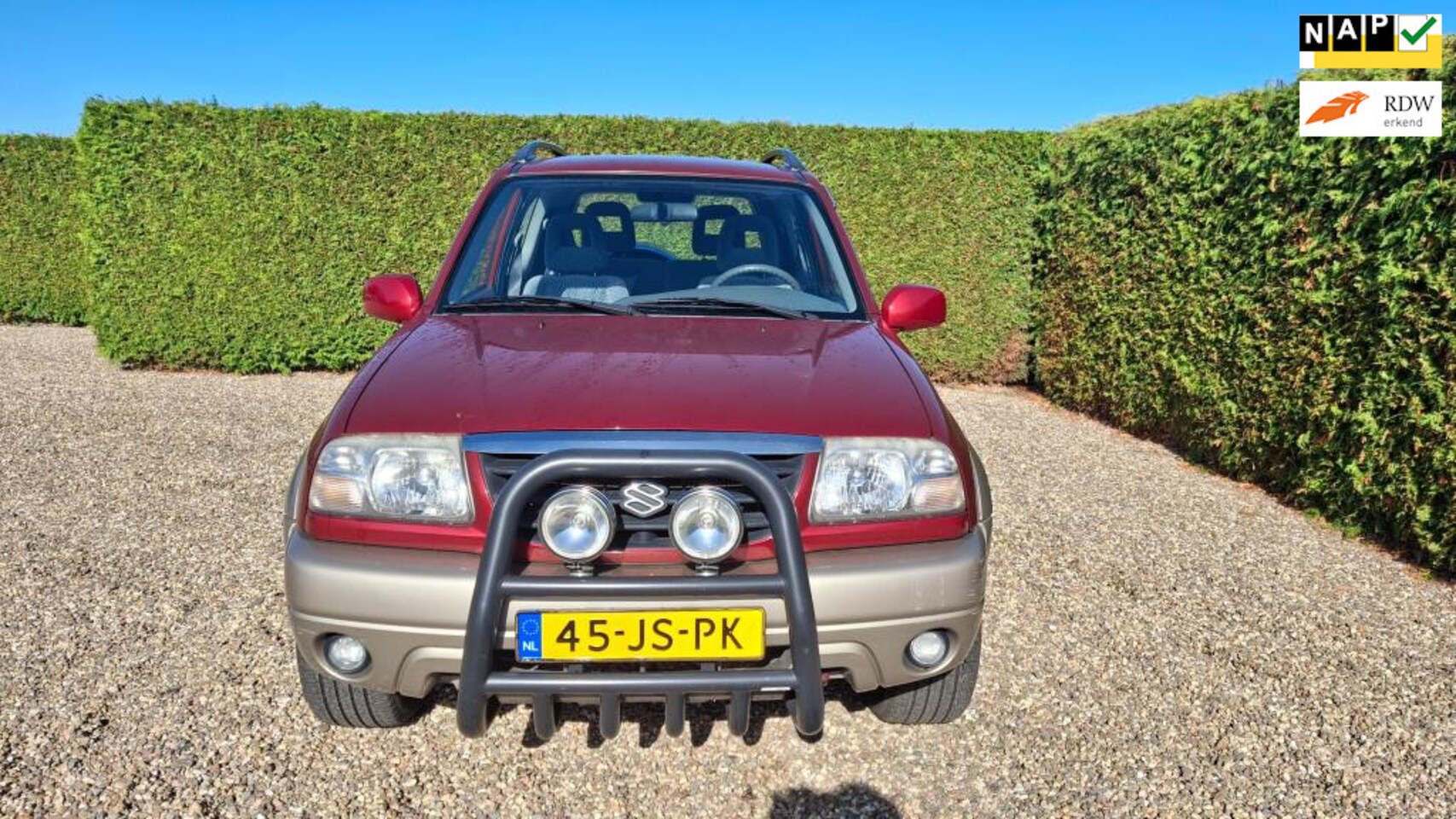 Suzuki Grand Vitara - 1.6 Metal Top Wide Body 4X4 - AutoWereld.nl
