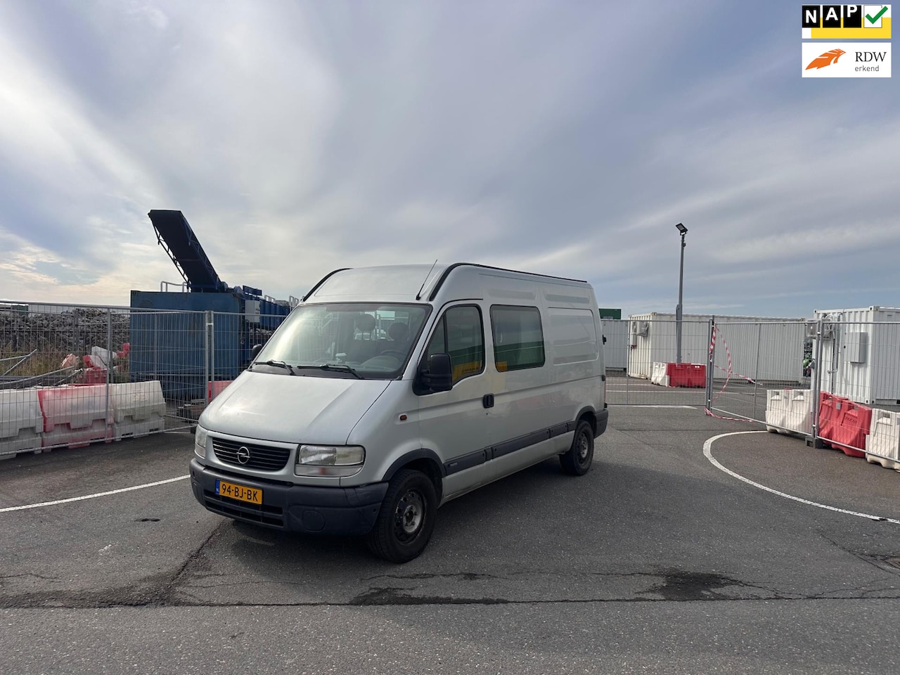 Opel Movano - 2.5 DTi L2H2 Dubbel Cabine.Dubbel Cabine - AutoWereld.nl