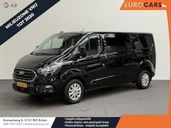 Ford Transit Custom - 300 2.0 TDCI 130 pk Automaat Dubbele Cabine LIMITED L2 | Navigatie | Airco | Bluetooth | 5