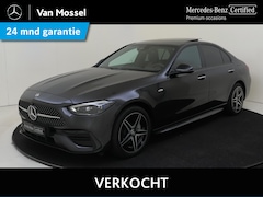 Mercedes-Benz C-klasse - 300 e Business Solution AMG Premium Plus / Burmester / HUD / Nightpakket / Panoramadak