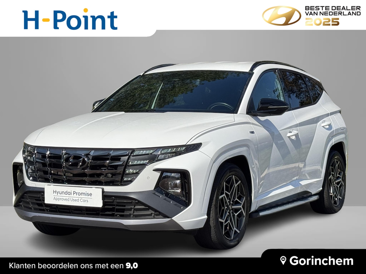 Hyundai Tucson - 1.6 T-GDI HEV N Line | Sidesteps | 1650 kg trekvermogen | Geïntegreerde navigatiesysteem | - AutoWereld.nl