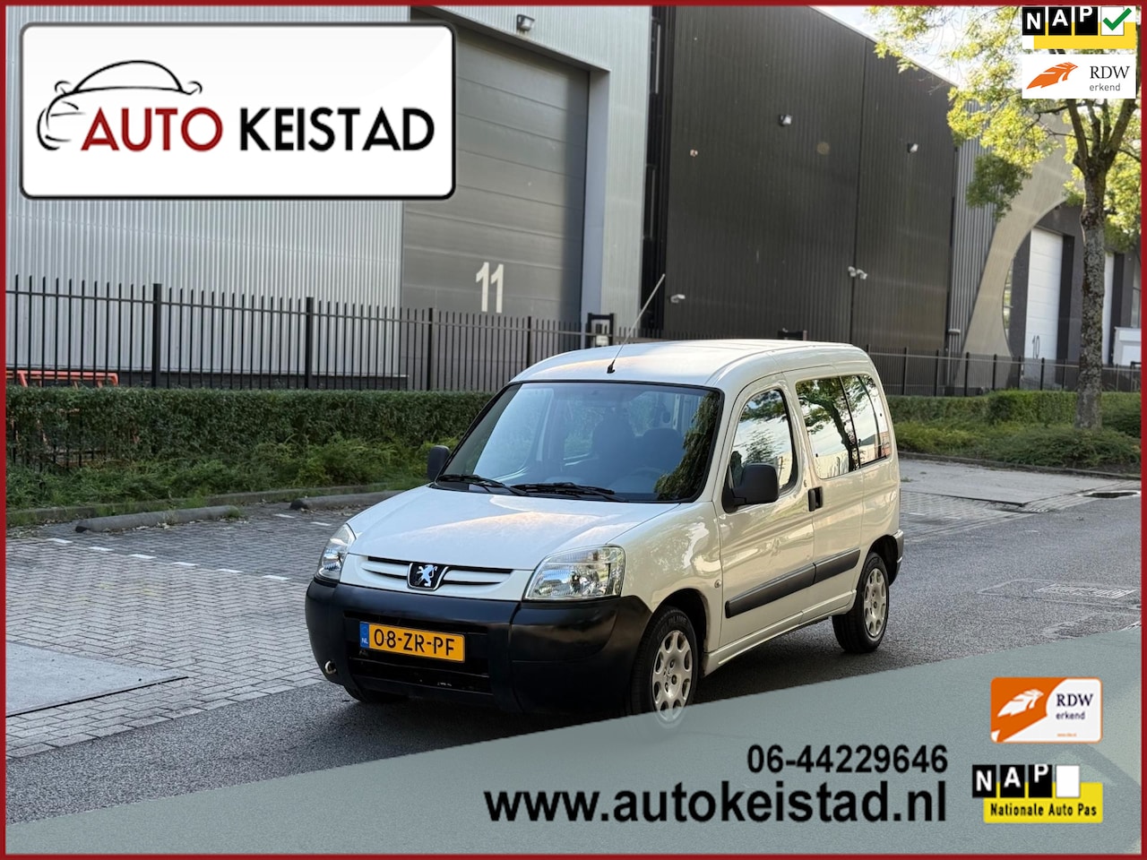Peugeot Partner MPV - 1.4 XR 2X SCHUIFDEUR/ 1 JAAR APK! ORIGINELE KILOMETERS! - AutoWereld.nl