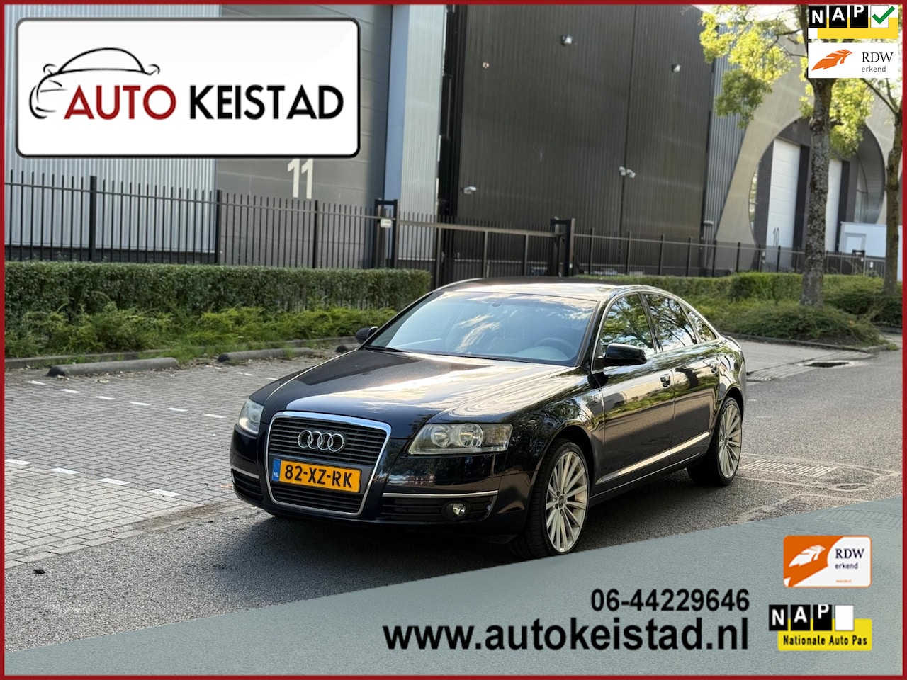 Audi A6 Limousine - 2.4 PROLINE AUTOMAAT LEDER/NAVIGATIE/STOEL VERWARMING! SUPER STAAT! - AutoWereld.nl