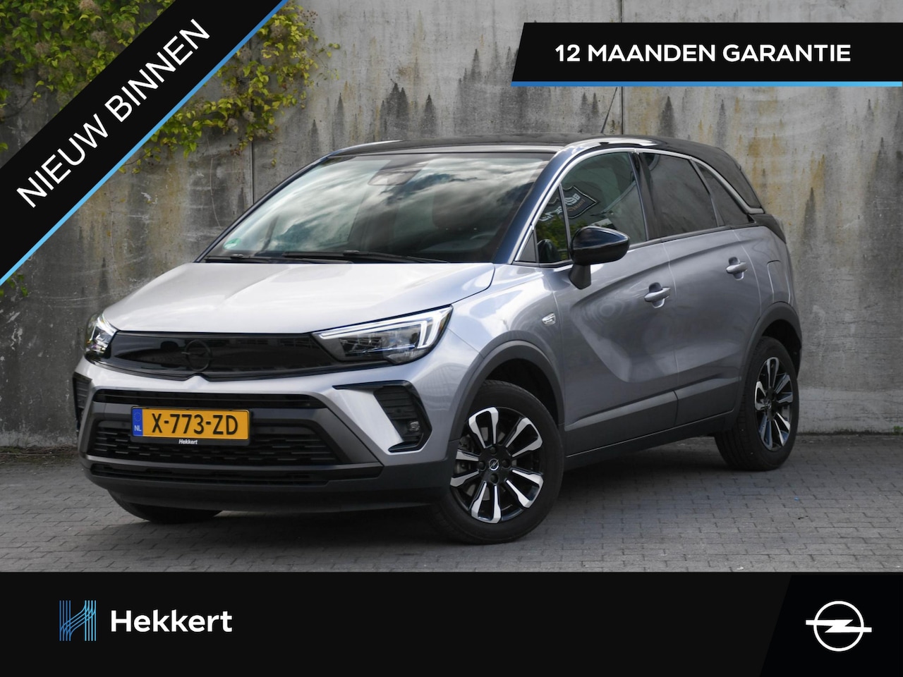 Opel Crossland - Elegance 1.2 Turbo 110pk NAVI | DAB | 16''LM | CAMERA | APPLE CARPLAY | STOELVERWARMING | - AutoWereld.nl