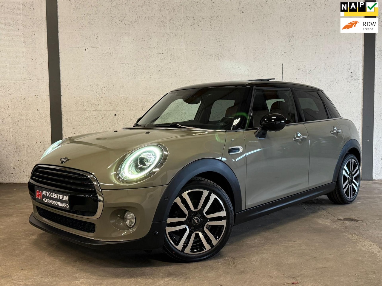 MINI Cooper - Mini 1.5 AUT|Pano|Leder|Led|Navi|Dealer Onderhouden!! - AutoWereld.nl