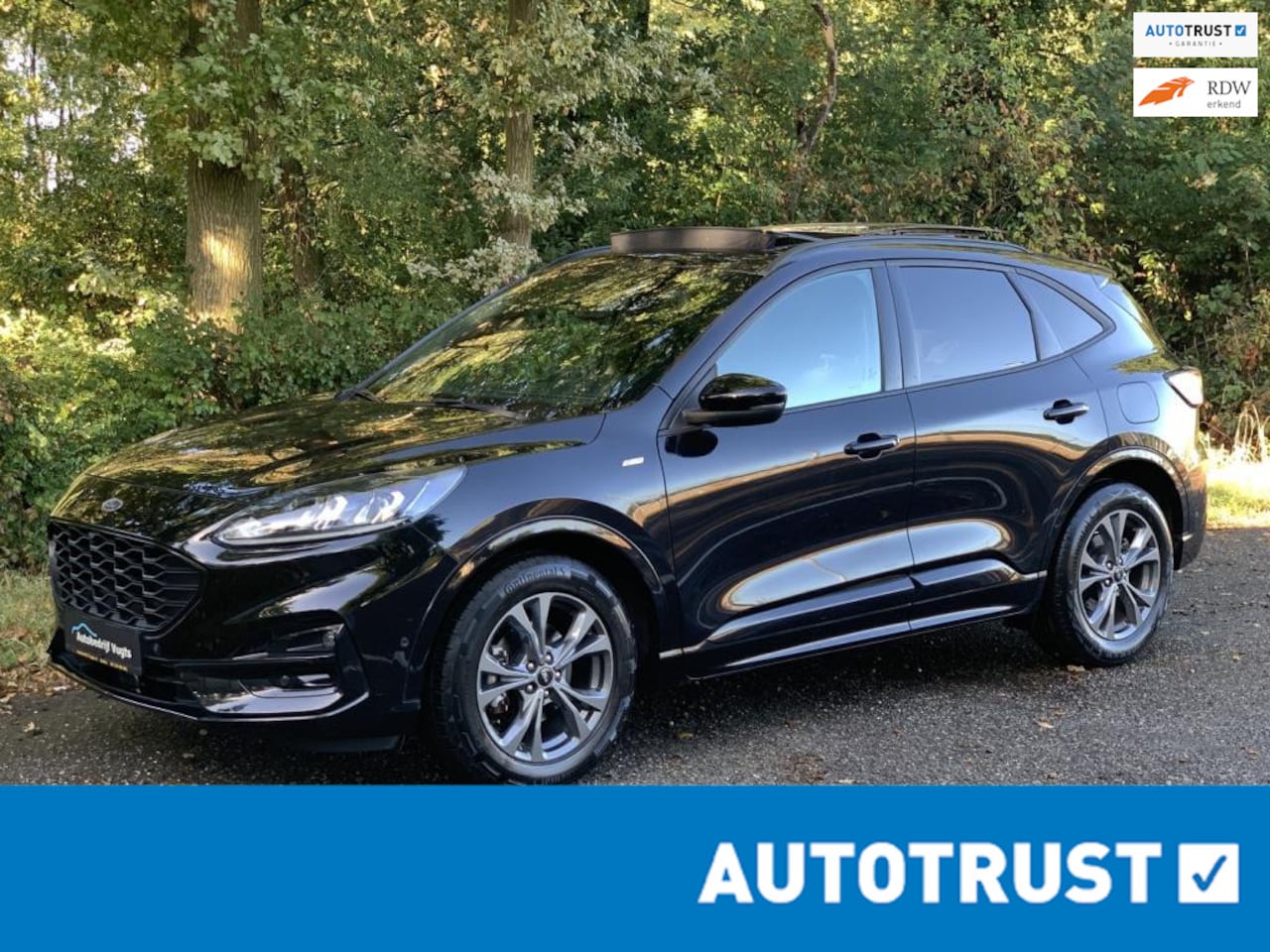 Ford Kuga - 2.5 FHEV ST-Line *GEEN STEKKER*Panorama*Adaptive* - AutoWereld.nl