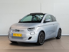 Fiat 500 C - La Prima 42 kWh Cabrio | Adaptieve Cruise Controle | Camera | Parkeersensoren | Navigatie