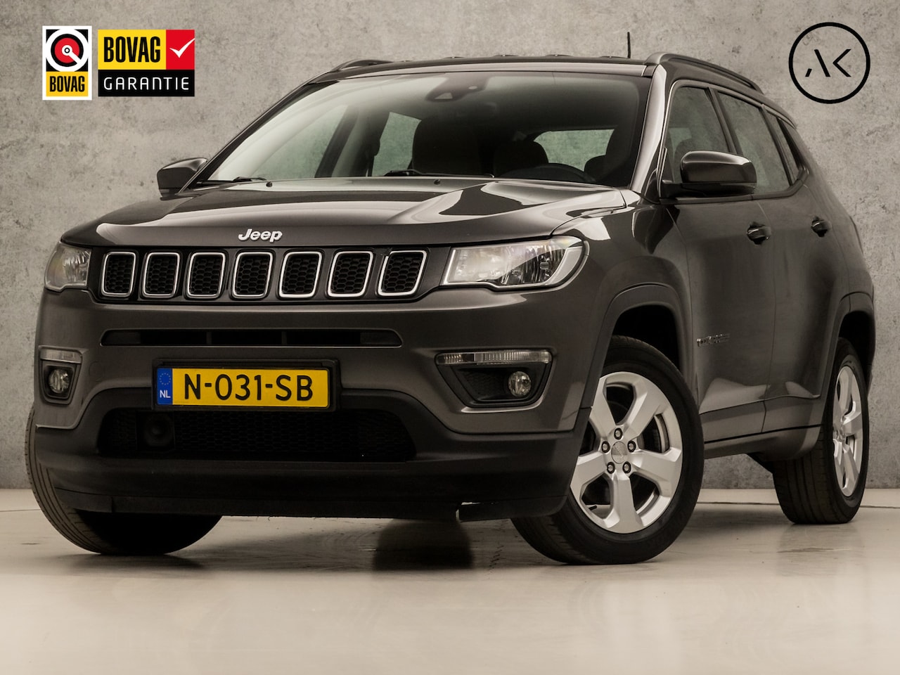 Jeep Compass - 1.4 MultiAir Longitude 141Pk (NAVIGATIE, BLUETOOTH, PARKEERSENSOREN, SPORTSTOELEN, CRUISE, - AutoWereld.nl
