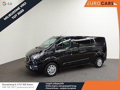 Ford Transit Custom - 300 2.0 TDCI L2H1 Limited Dubbele cabine Aut. Navi| Airco 2 Schuifdeuren Trekhaak PDC V& A