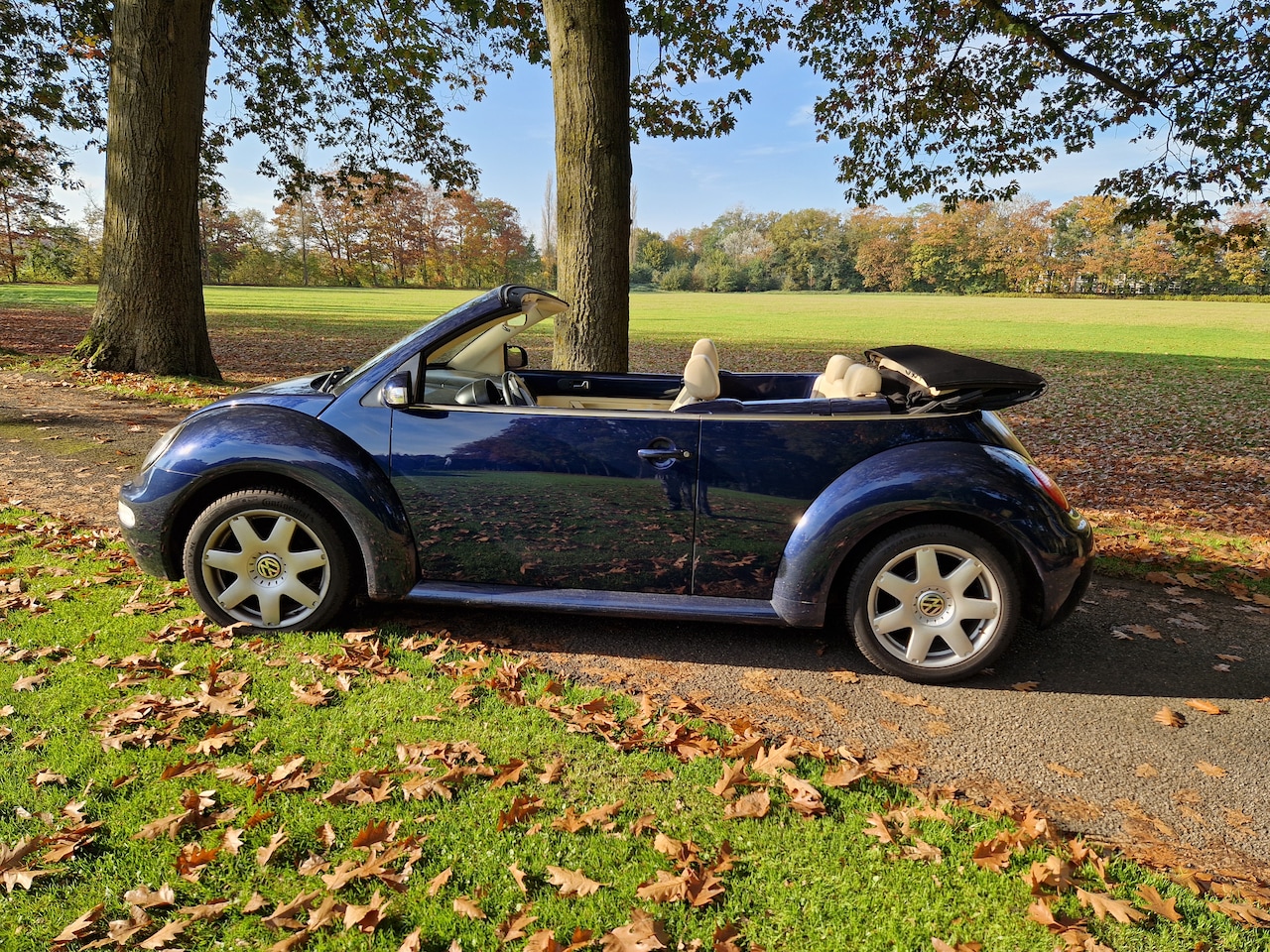 Volkswagen New Beetle Cabriolet - 2.0 Highline Automaat, Airco, elekt.kap, apk 6-2026 - AutoWereld.nl