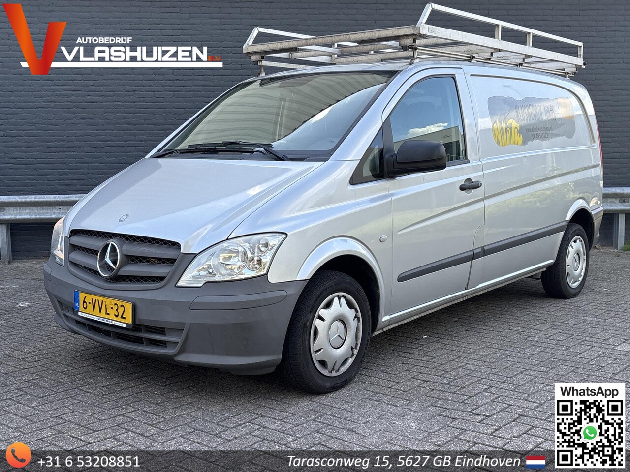 Mercedes-Benz Vito - 110 CDI 320 Functional Lang | € 4.450,- NETTO! | Airco | Imperiaal | Bijrijdersbank | Navi - AutoWereld.nl