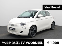 Fiat 500 - La Prima 42 kWh 119PK | Stoelverwarming | Leder | Camera | DC Lader | Apple CarPlay & Andr