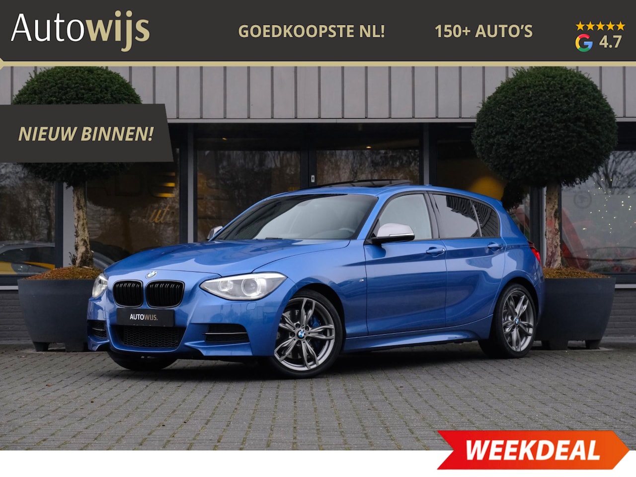 BMW 1-serie - M135i xDrive Executive|Pano|Leder|H&K|Xenon - AutoWereld.nl