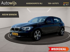 BMW 1-serie - 116i High Executive|Leder|Xenon|Groot navi|M-Sport Velg