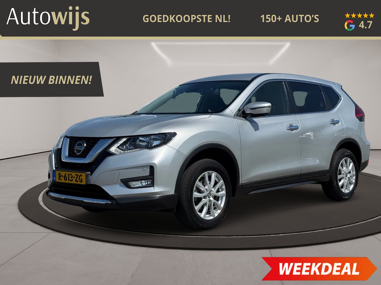 Nissan X-Trail - 1.3 DIG-T Acenta|159PK|Automaat|360Cam|Clima - AutoWereld.nl