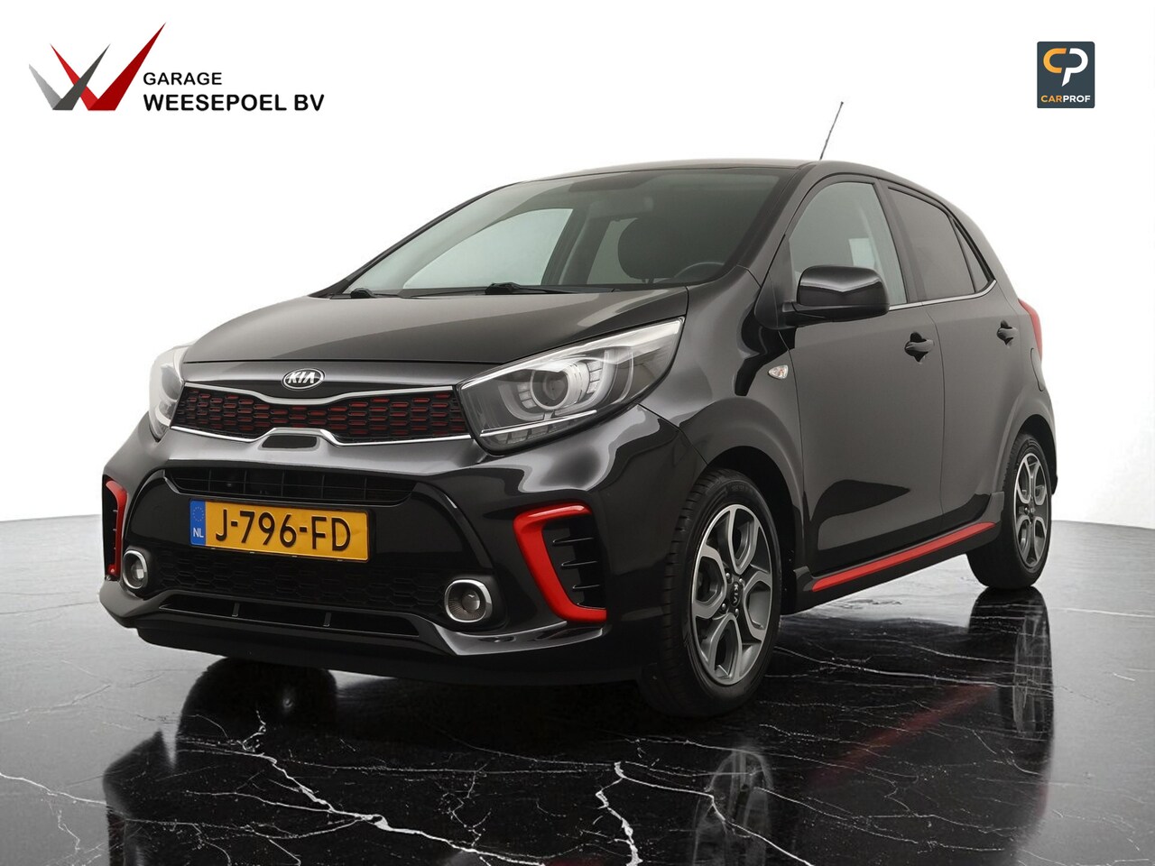 Kia Picanto - 1.0 MPi GT-Line Edition - Navigatie - Camera - Airco - Cruise control - 15 inch LM velgen - AutoWereld.nl