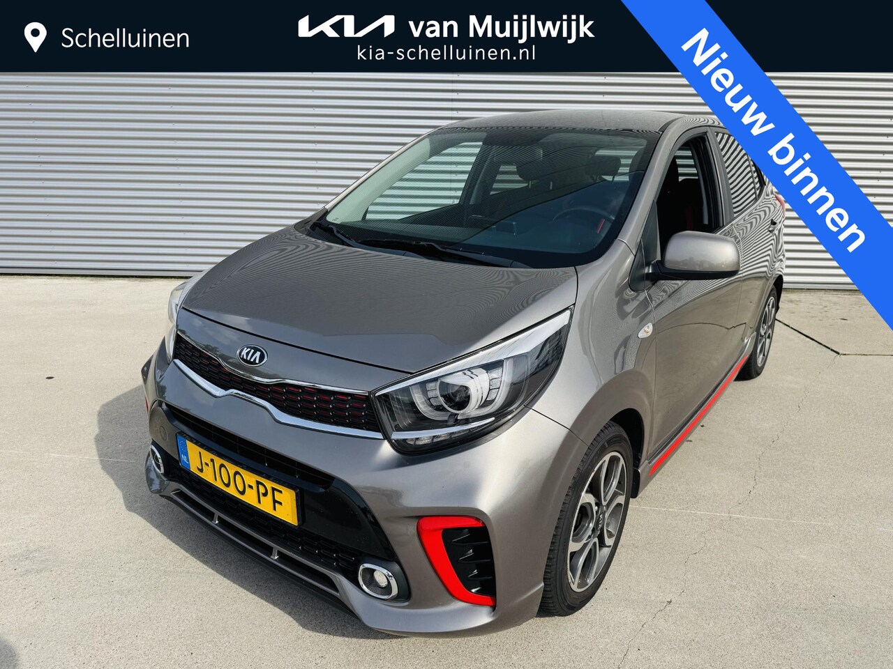 Kia Picanto - 1.0 MPi GT-Line Edition Draaghaak tbv Fietsendrager | NW Geleverd & Onderhouden ! - AutoWereld.nl
