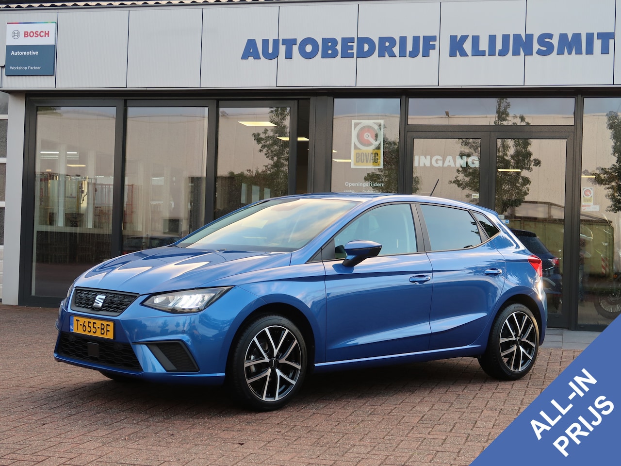 SEAT Ibiza - 1.0 TSI Style Business Connect | Park-Sensoren | 17 '' Velgen | Stoelverw | - AutoWereld.nl