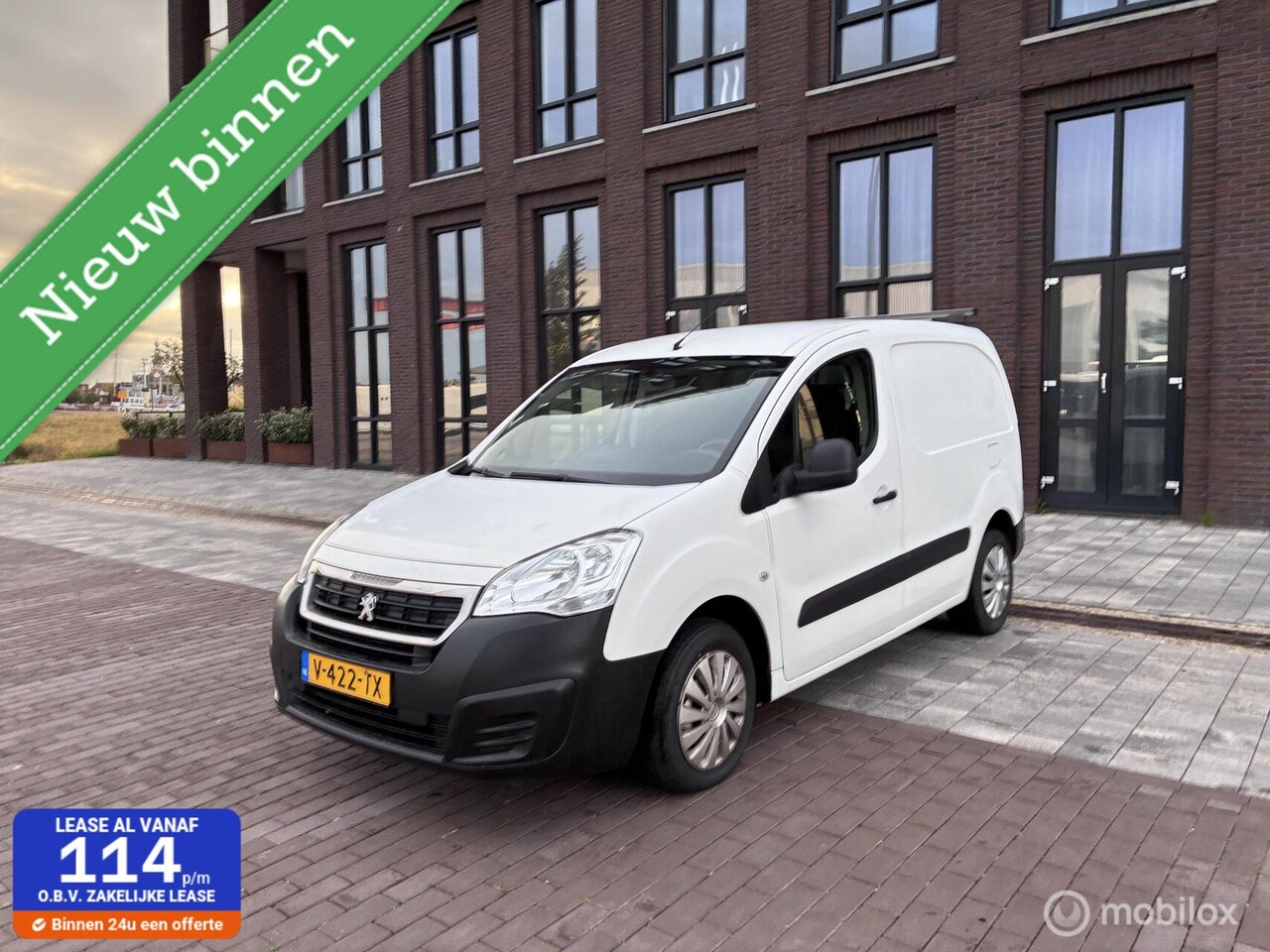 Peugeot Partner - bestel 120 1.6 BlueHDi 75 L1 Profi+ Ex BTW! - AutoWereld.nl