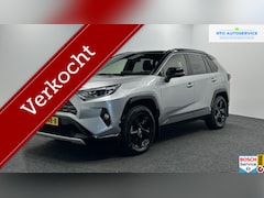 Toyota RAV4 - 2.5 Hybrid Bi-Tone PANO LEER ECC TREKHAAK CARPLAY NAVI