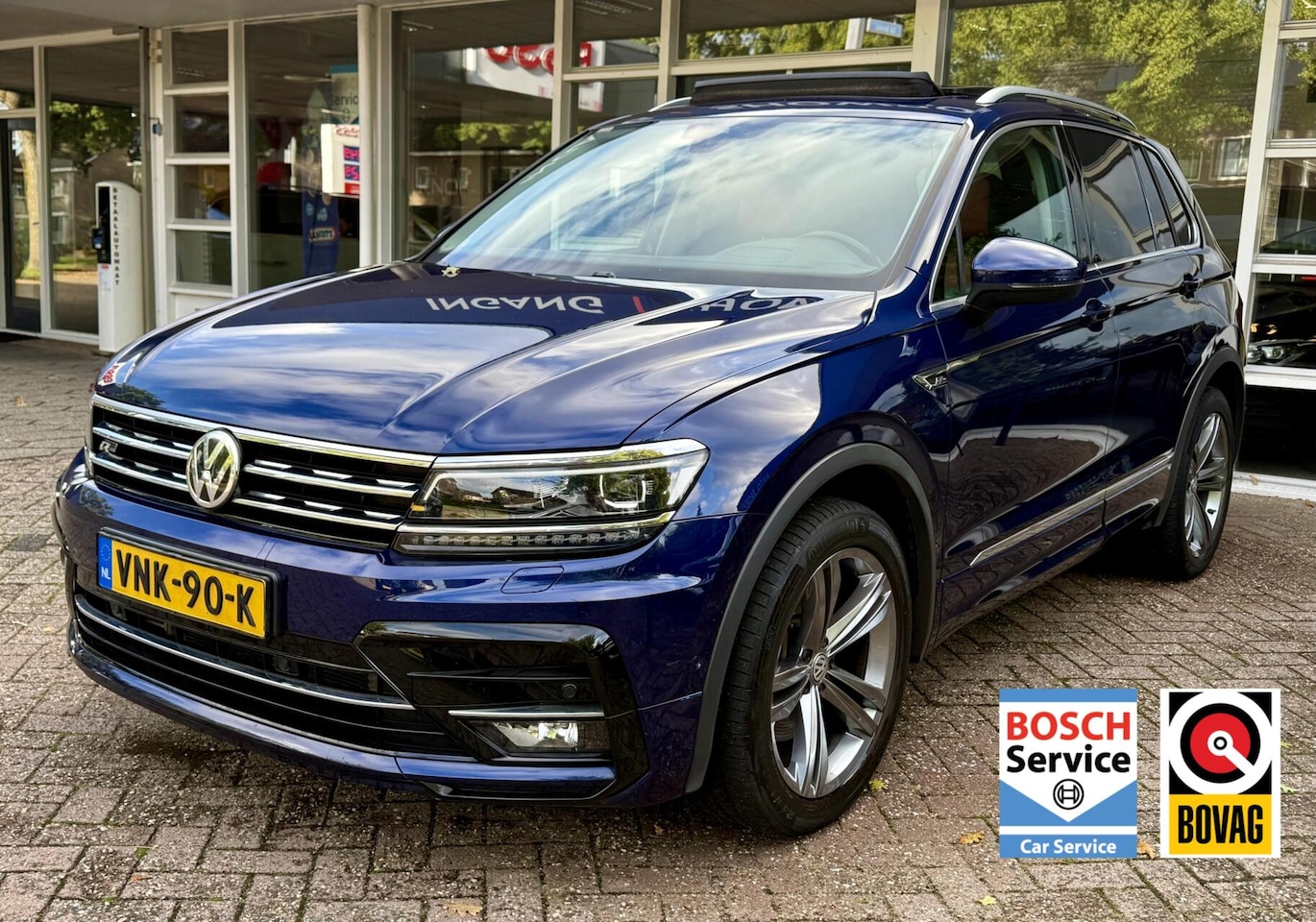 Volkswagen Tiguan - 2.0 TDI 4Motion R-Line, Grijs kenteken, Pano, Navi.. - AutoWereld.nl
