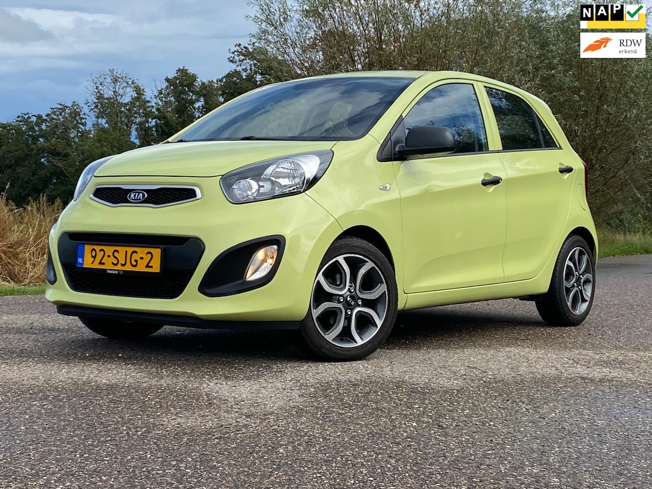 Kia Picanto - 1.0 CVVT Airco 5DRS 65.000KM NAP goed Onderhouden - AutoWereld.nl