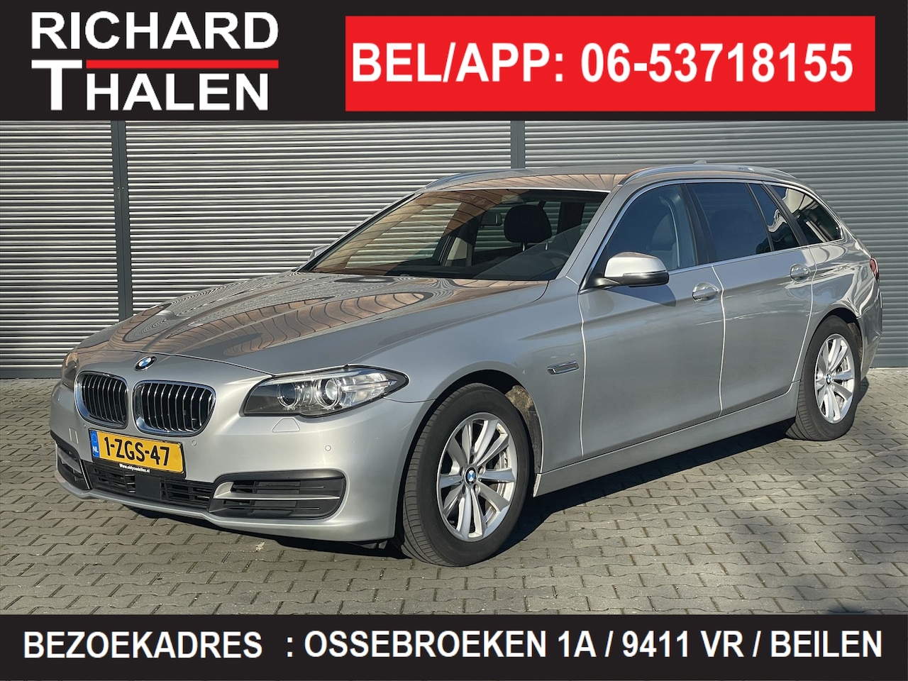BMW 5-serie Touring - 520d 184pk Aut. Executive | 8 TRAPS AUTOMAAT | TREKHAAK | - AutoWereld.nl