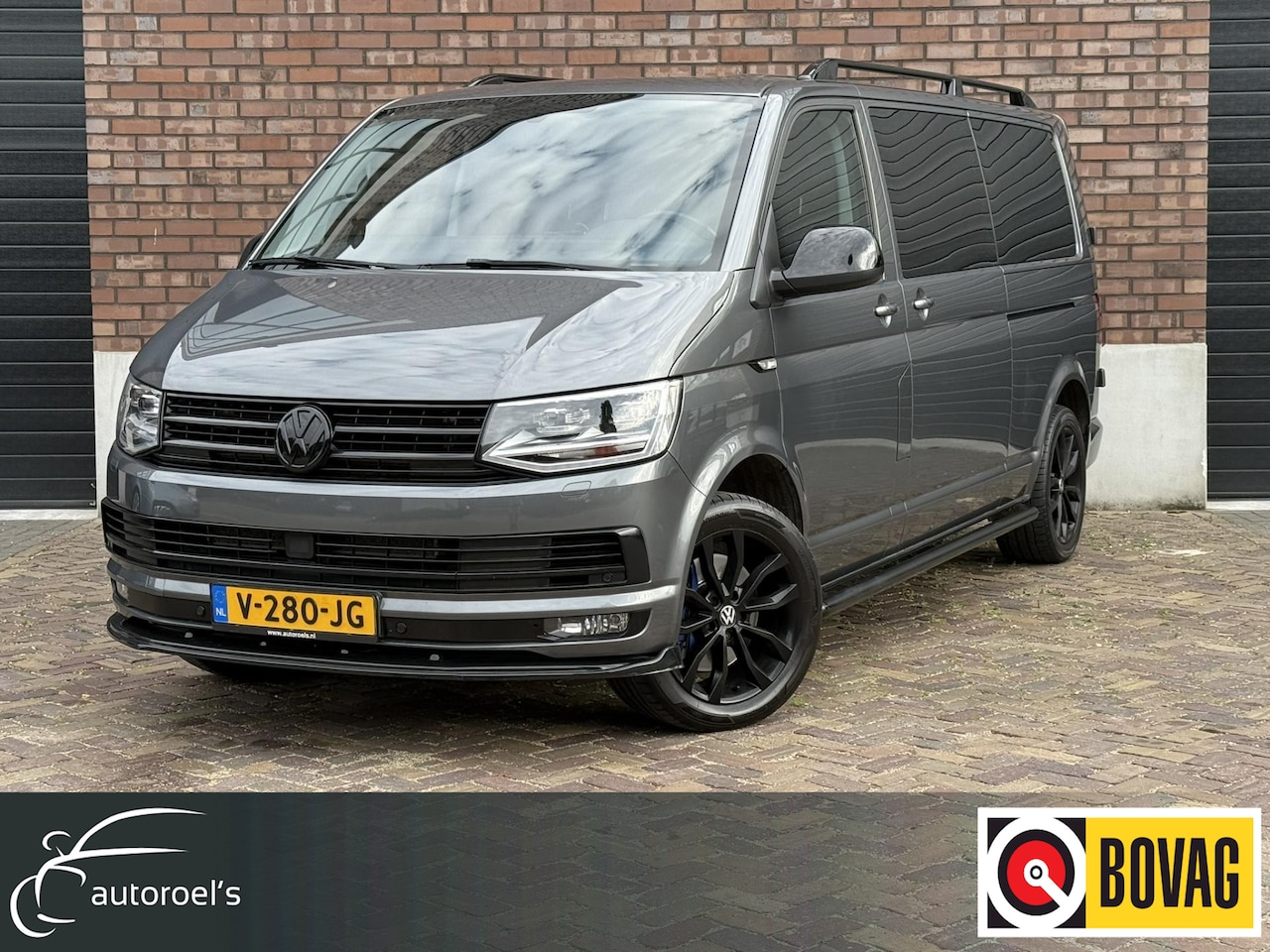 Volkswagen Transporter - 2.0 TDI DC L2H2 / 204 PK / MARGE / ADD-Cruise / NAVI + Camera / Trekhaak / 2x Elek-Schuifd - AutoWereld.nl