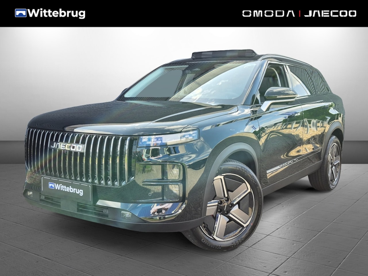 Jaecoo 7 - J7 PHEV Exclusive met 1500 KG trekgewicht, 1200 KM RANGE Navigatie, Elektrische achterklep - AutoWereld.nl