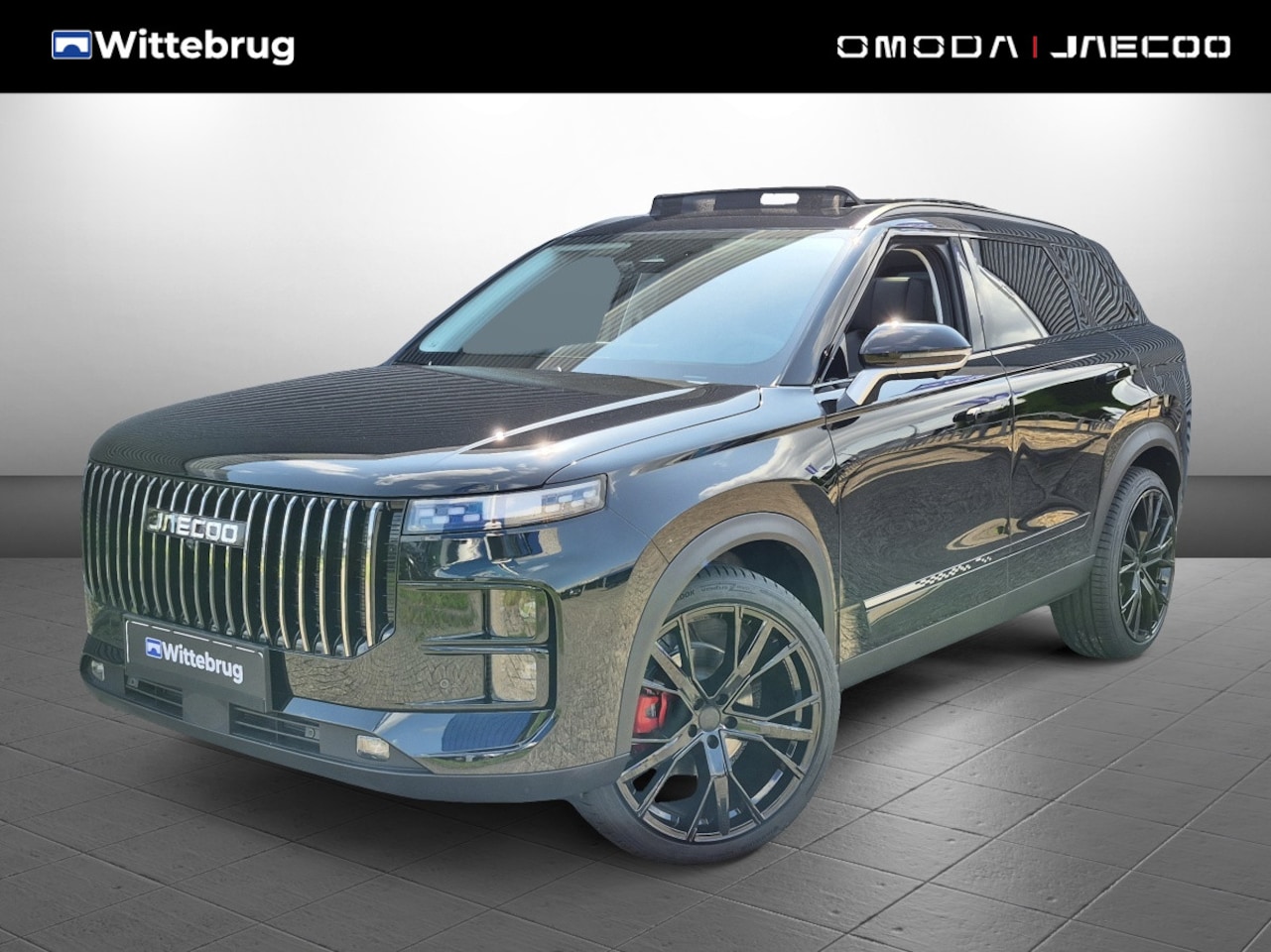 Jaecoo 7 - J7 PHEV Exclusive 21 Inch velgen met 1500 KG trekgewicht, 1200 KM RANGE Navigatie, Elektri - AutoWereld.nl