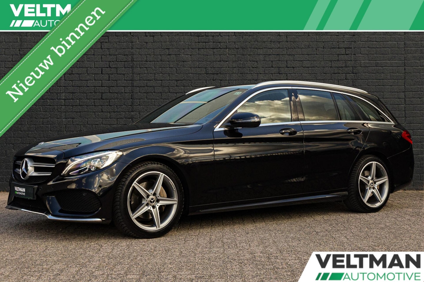 Mercedes-Benz C-klasse Estate - 180 AMG LINE TREKHAAK CRUISE LED CAMERA - AutoWereld.nl