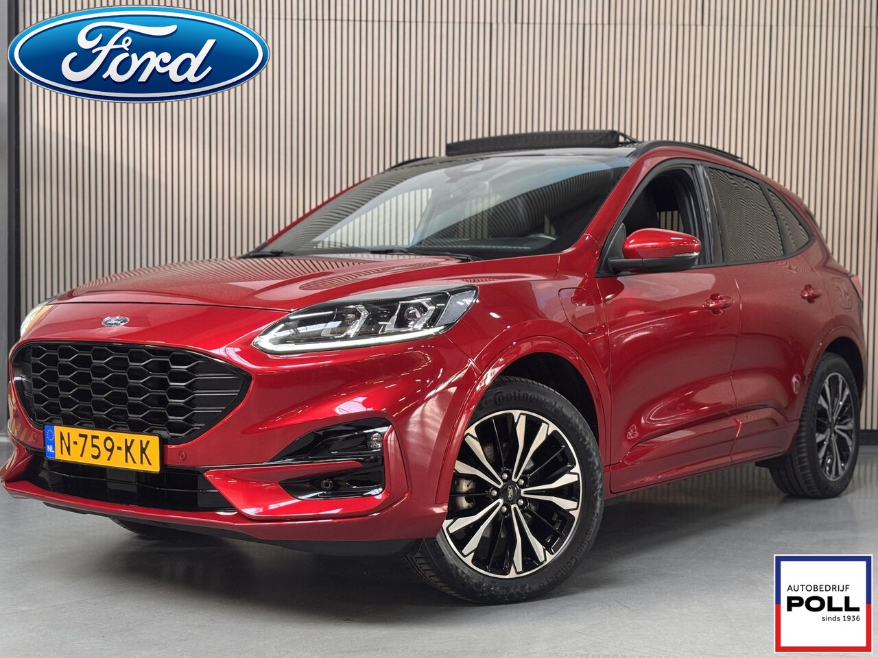 Ford Kuga - 2.5 PHEV 225pk ST-Line X Panoramadak Winter pack Camera Elek Klep B&O HUD Dealeronderhoude - AutoWereld.nl