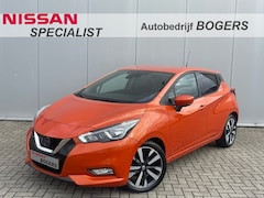 Nissan Micra - 0.9 IG-T Tekna Navigatie, Climate Control, Cruise Control, 360 Camera, BOSE, Stoelverwarmi