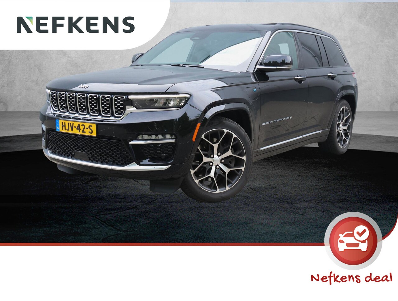 Jeep Grand Cherokee - 2.0 Summit Reserve 4xe | Navigatiesysteem | voor-en achter verwarmd en geventileerd | Appl - AutoWereld.nl