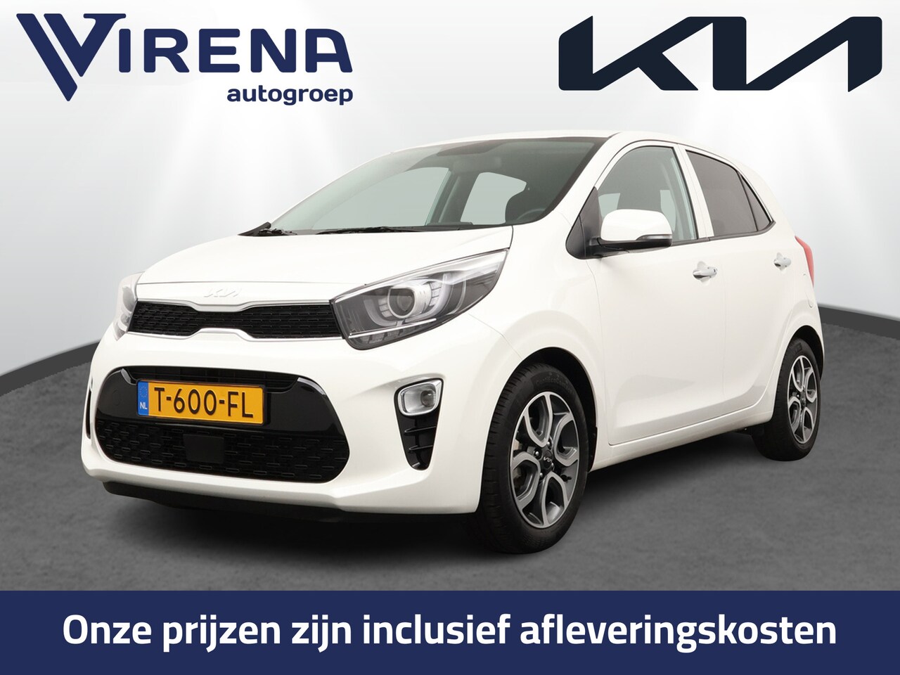 Kia Picanto - 1.0 DPi DynamicPlusLine - Navigatie - Climate Control - Keyless Entry - Apple Carplay-/And - AutoWereld.nl