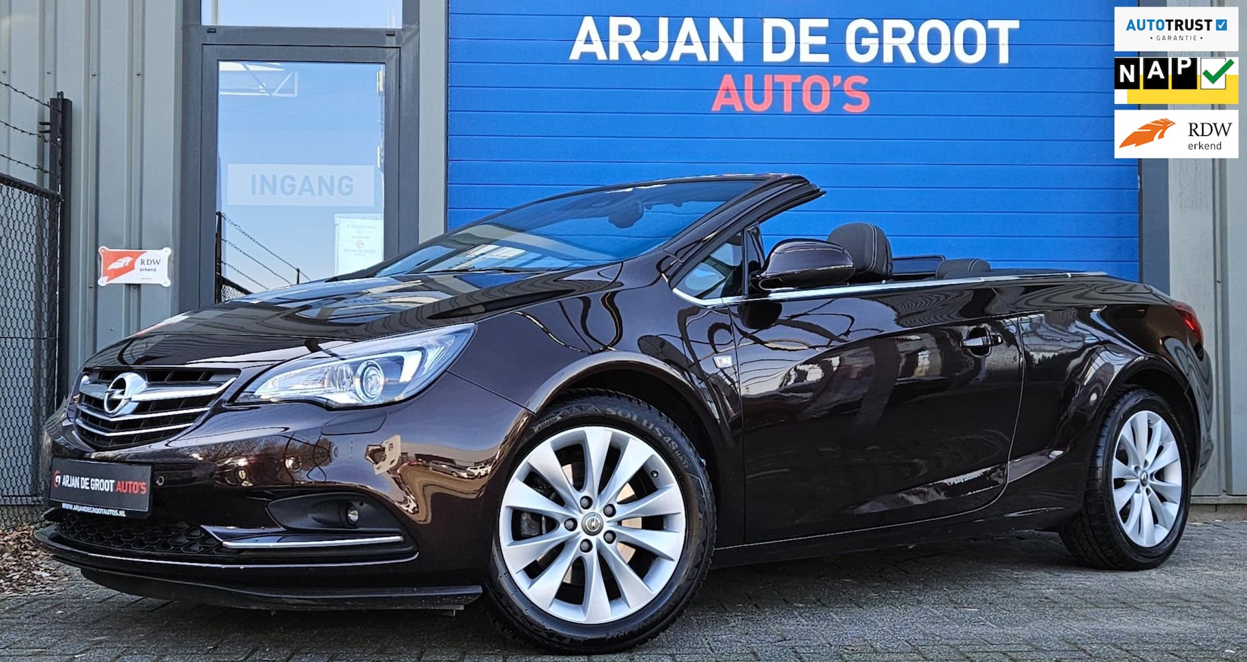 Opel Cascada - 1.4T 140PK Navi Leder Xenon Climate Zeer Luxe!! - AutoWereld.nl