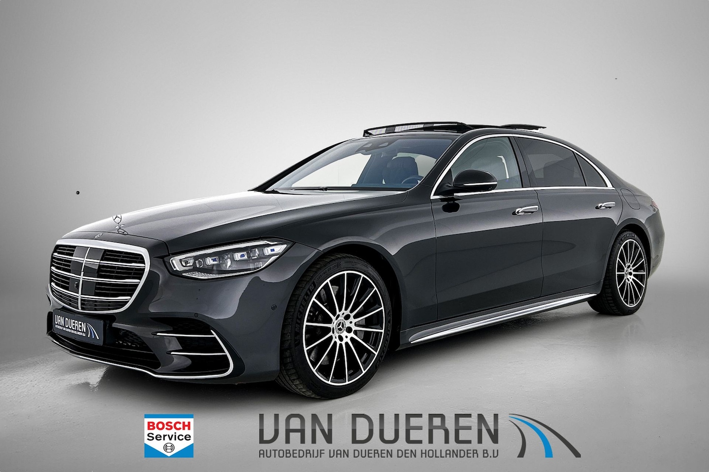 Mercedes-Benz S-klasse - 580 e Lang AMG Line Chauffeur, Pano, Premium - AutoWereld.nl