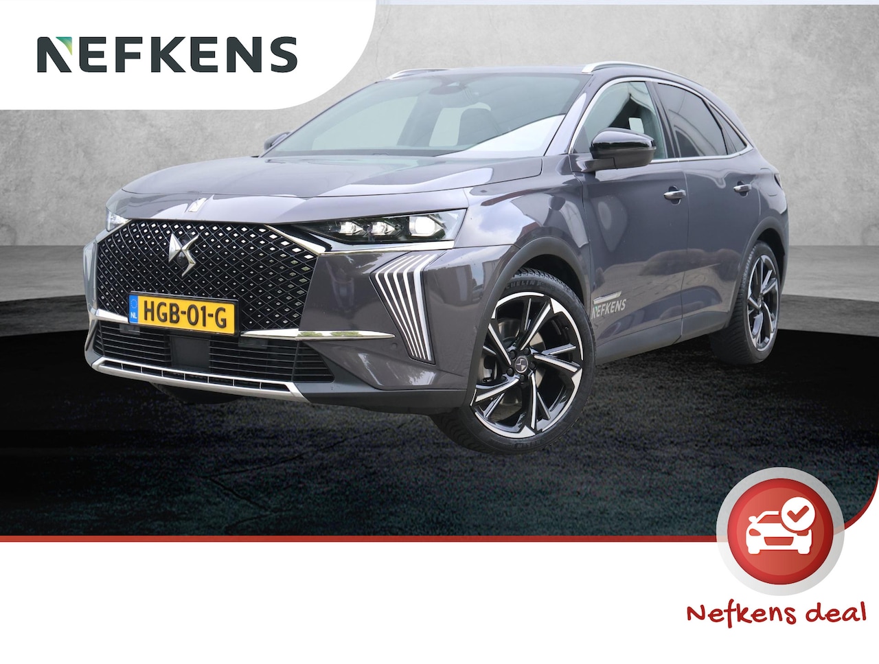 DS 7 - 1.6 PHEV 300 4x4 Etoile | navigatiesysteem | verwarmde voorstoelen met massagefunctie | El - AutoWereld.nl
