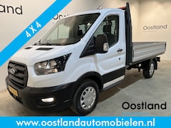 Ford Transit - 2.0 TDCI L2 AWD 4X4 170 PK Open Laadbak / Euro 6 / Airco / Cruise Control / Trekhaak / Cam