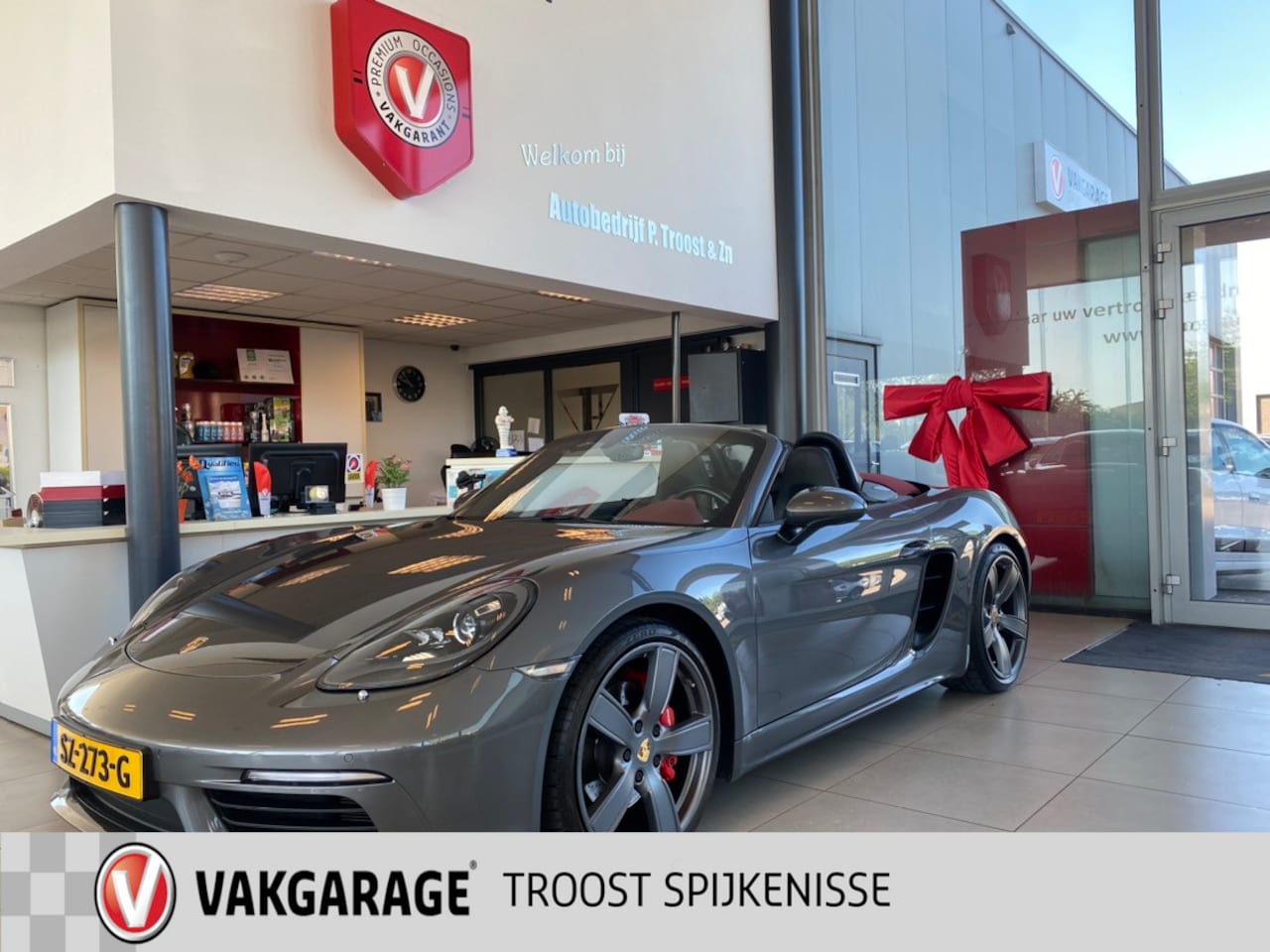 Porsche 718 Boxster S - 2.5 PDK Navigatie/Climate & Cruise Controle/Lederen Bekleding+Stoelverwarming&verkoeling/M - AutoWereld.nl