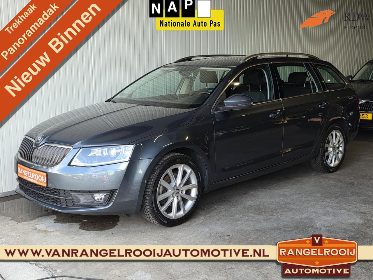 Skoda Octavia Combi - 1.4 TSI Elegance Business Line 1.4 TSI Elegance Businessline, trekh., pano, xenon, canton - AutoWereld.nl