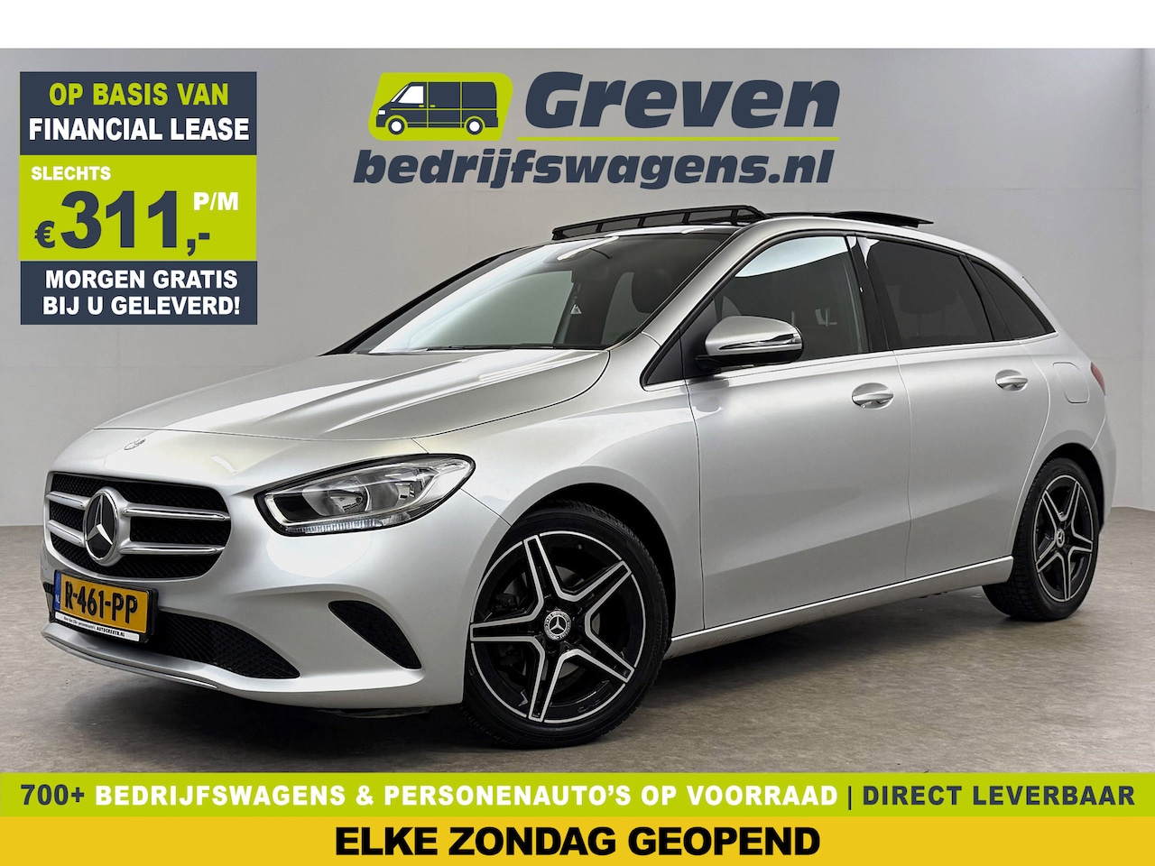 Mercedes-Benz B-klasse - 200 | 164PK | Panoramadak | LED | Virtual Cockpit | Camera | Cruise | Stoelverwarming - AutoWereld.nl