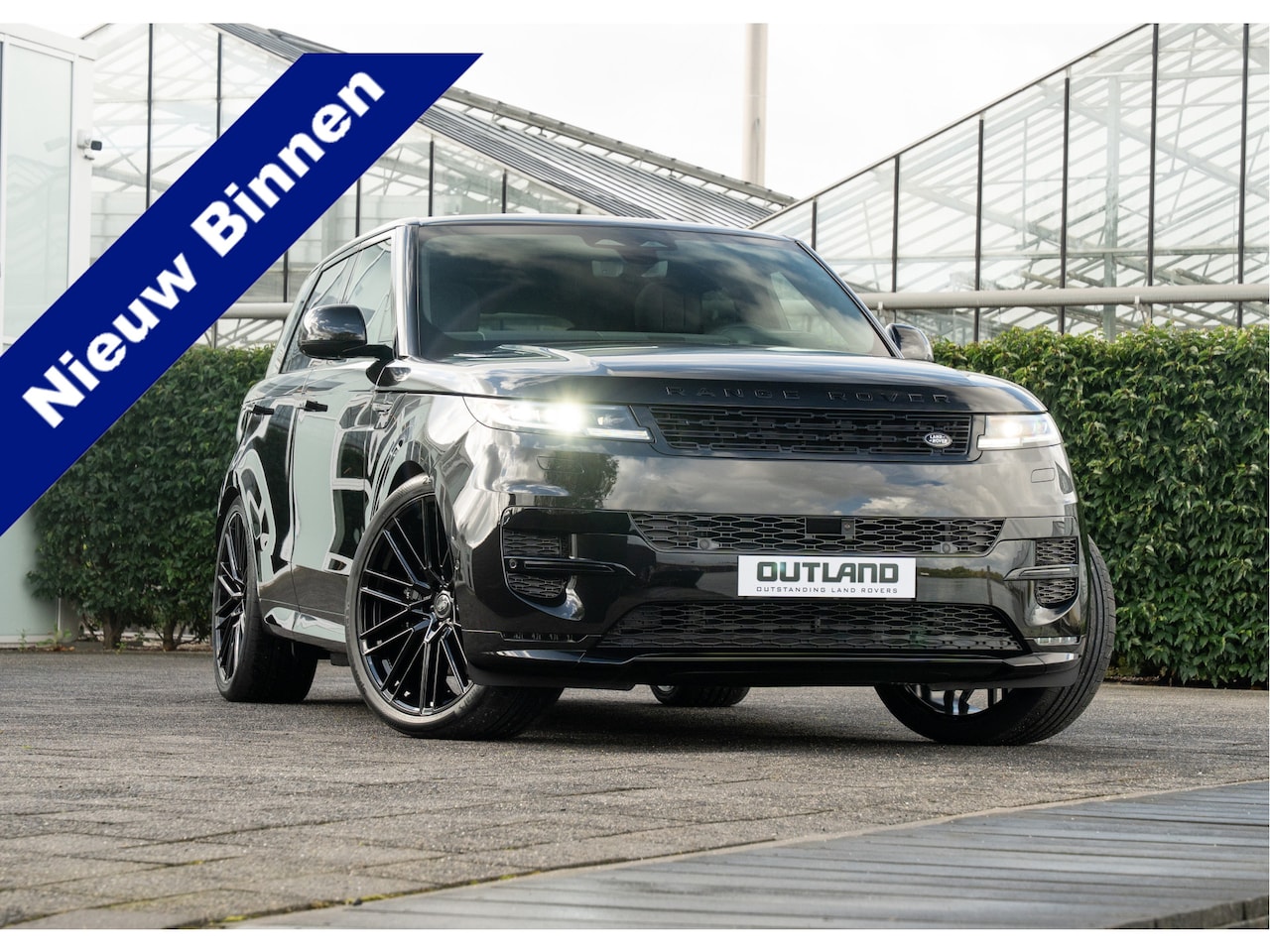 Land Rover Range Rover Sport - P550e Autobiography | Full Black | Alle opties | 24" inch SV velgen | Trekhaak | Standkach - AutoWereld.nl